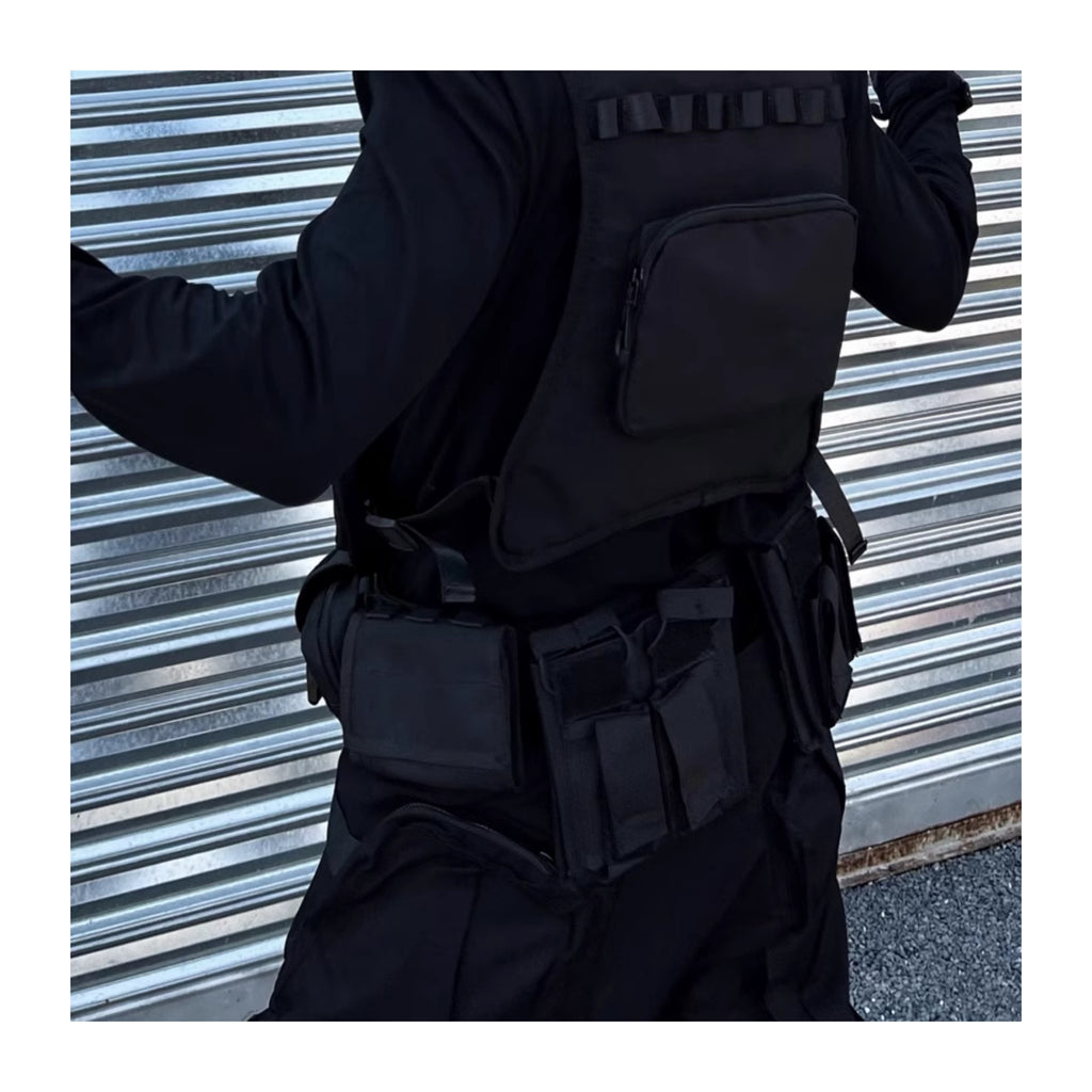Tactical Belt with Pouch | Multifunctional Utility Belt for Men