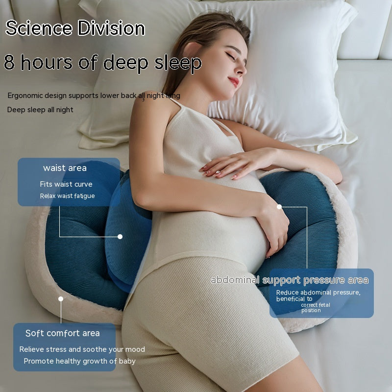 Pregnancy Pillow U-Shape | Belly Support Side Sleeper