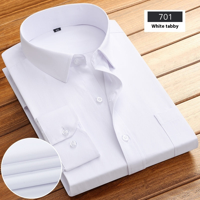 Herren Businesshemd Gestreift | Langarm Frühling Herbst Elegant