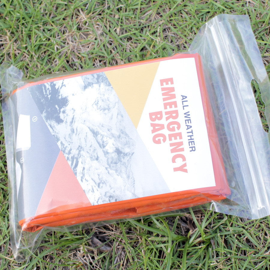 Emergency Sleeping Bag | Aluminum Bivy Sack First Aid Outdoor