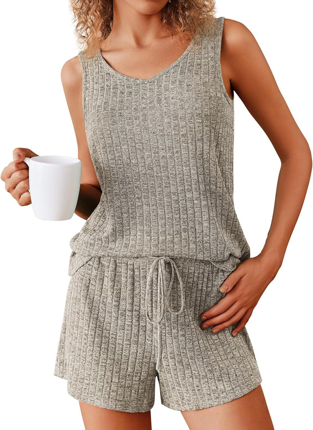 Women's Rib-Knit Pajamas | Modern Homewear Nightwear