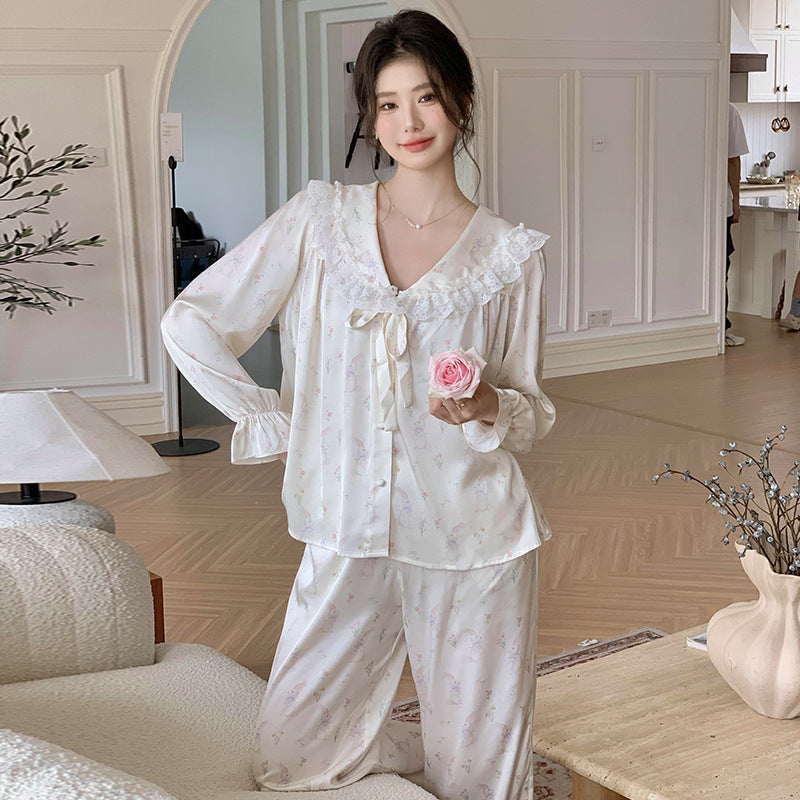 Women's Princess Pajama Set – Cute Autumn Loungewear
