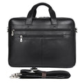 Men's Premium Nappa Leather Briefcase – Genuine Leather Business Laptop Bag