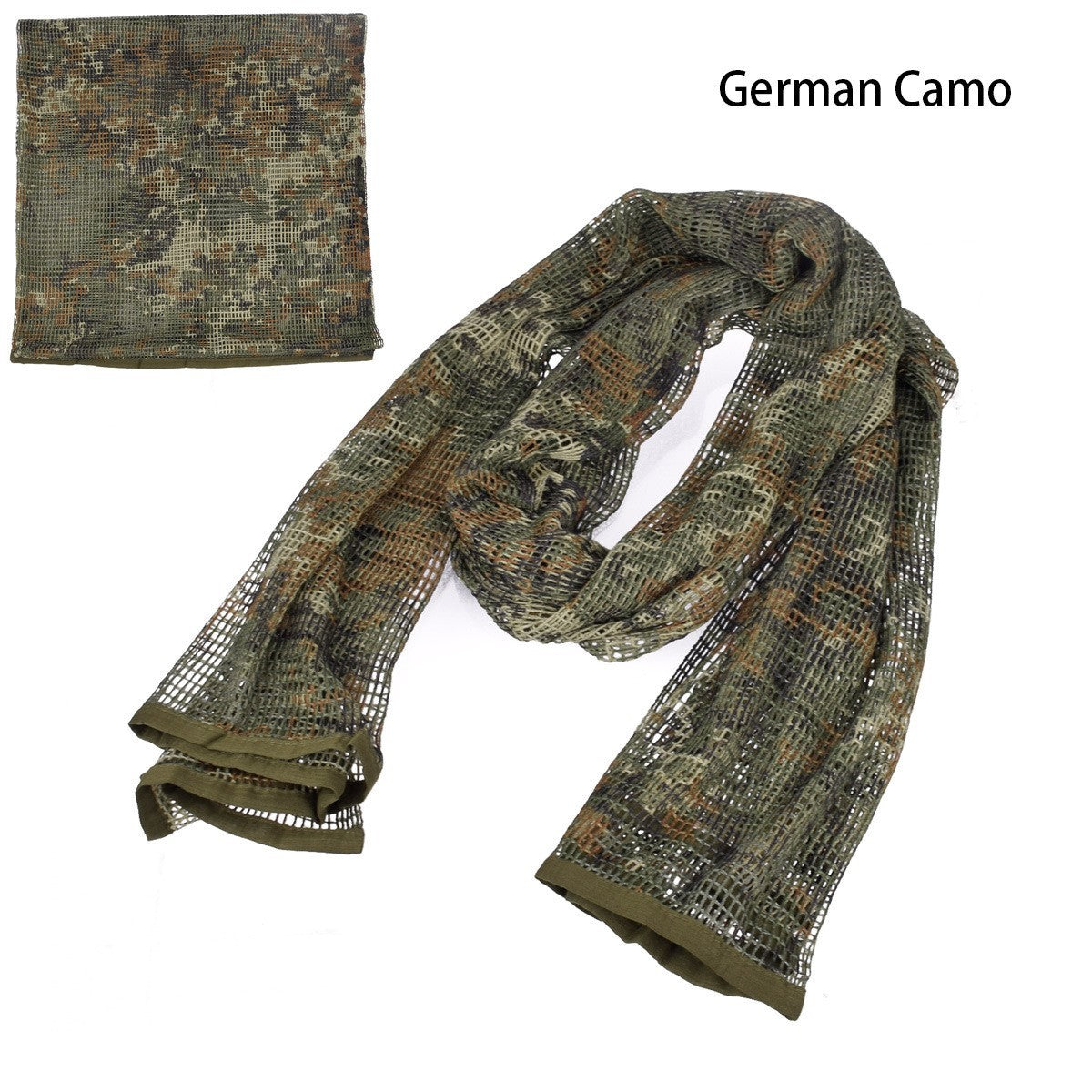 Unisex Outdoor Scarf Camouflage breathable lightweight versatile