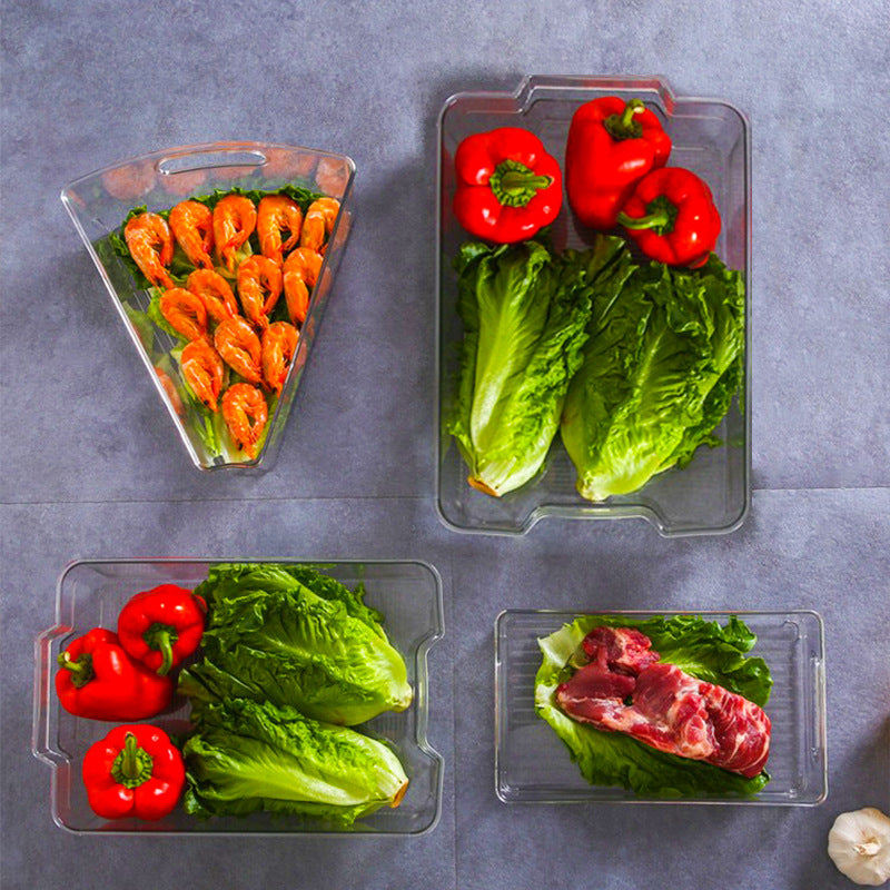 Clear Refrigerator Organizer Box | Stackable Fridge Box