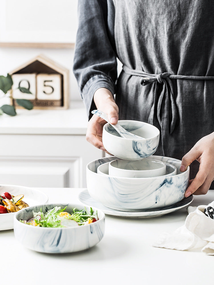 Nordisches Geschirrset Keramik | Skandi Tafelservice modern elegant