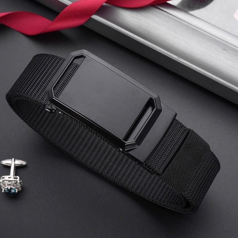Nylon Gürtel Herren Automatik | Outdoor Gürtel ohne Löcher