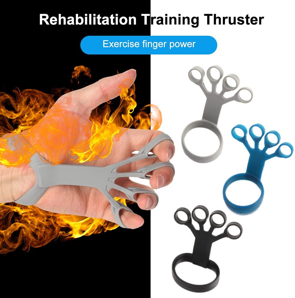 Silicone Finger Exerciser Set | Hand Trainer for Grip Strength & Rehabilitation