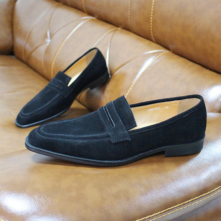 Men's Leather Slip-On | Breathable Comfortable Casual Shoes