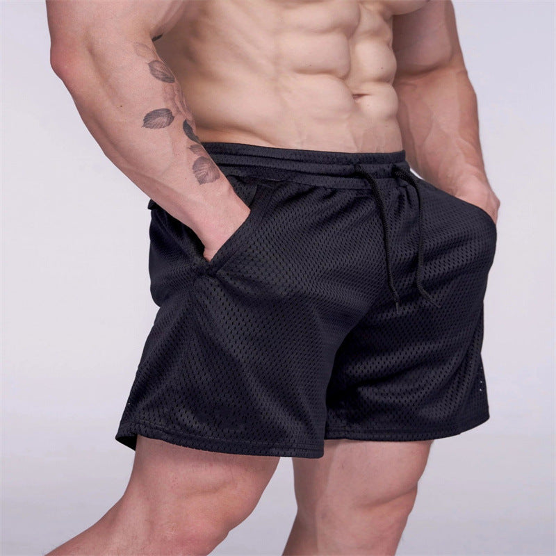 Men's Mesh Shorts American Style – Summer Sports Leisure Shorts