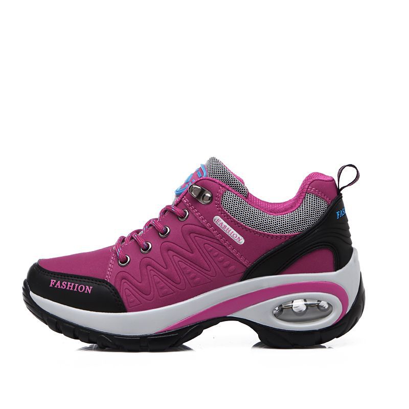 Damen Plateau Sneaker mit Luftkissen – Herbst Winter Komfortschuhe