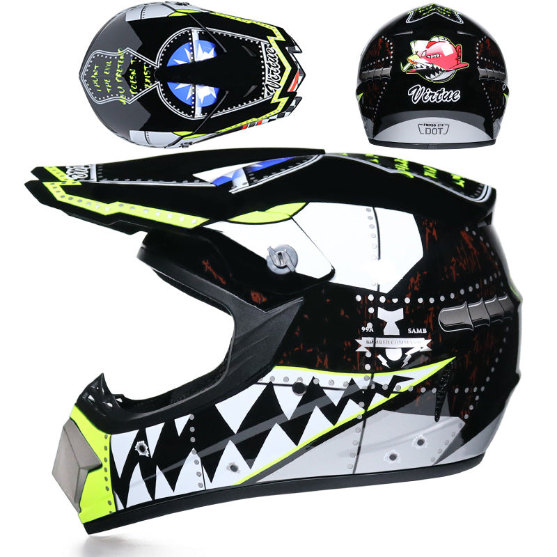Offroad Motorcycle Helmet Small | Light Safe Comfortable Stylish