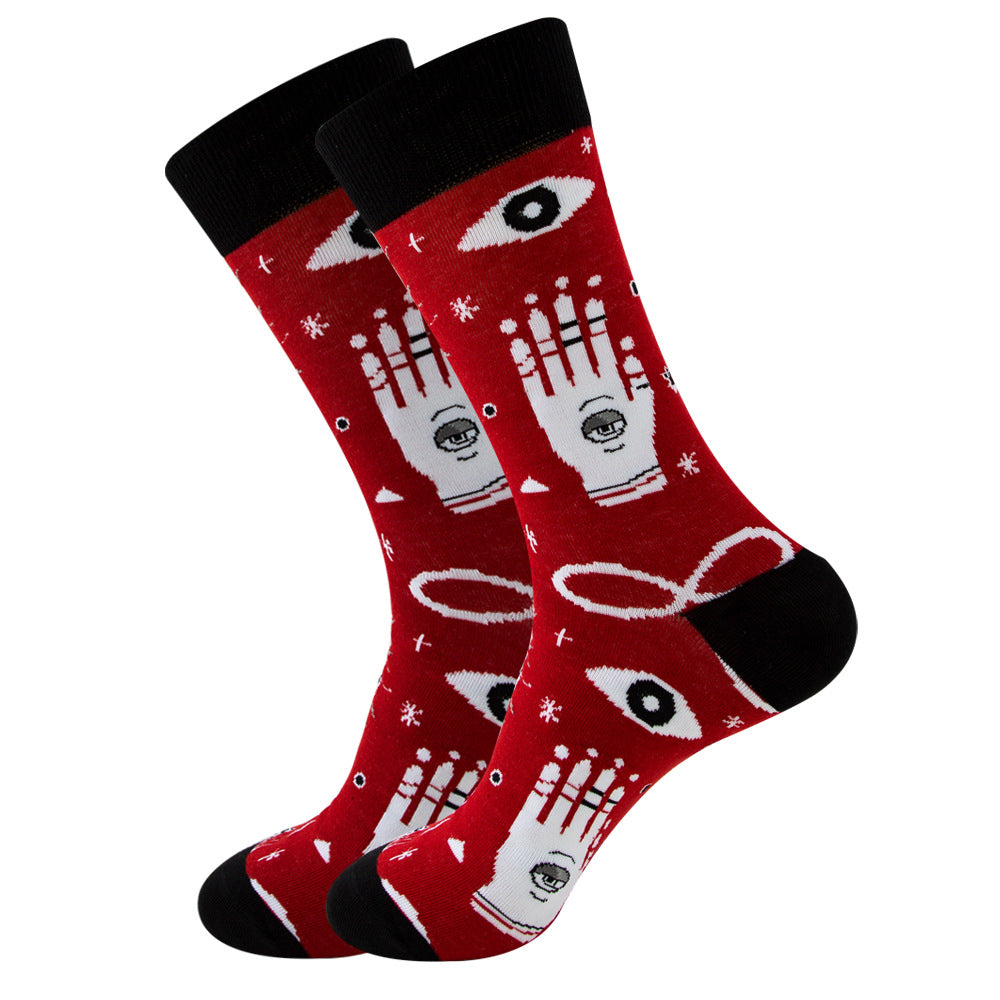 Women's Fashion Socks Geometric | Fruit Street Style Socks