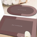 Non-slip Bathroom Mat Set | soft absorbent washable