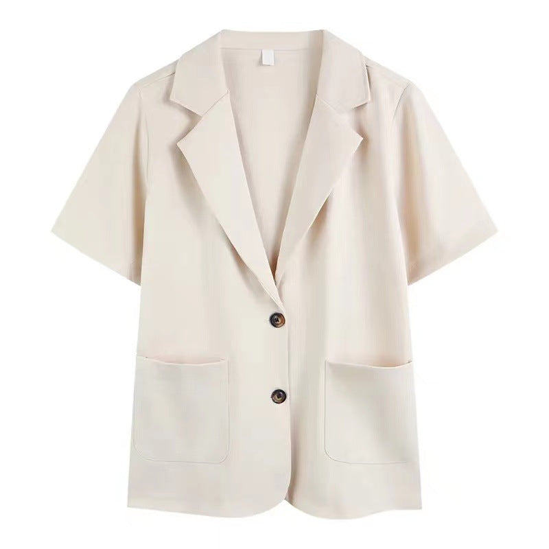 Elegantes Damen Kurzarm Blazer Set – Sommerlich, Modern & Stilvoll