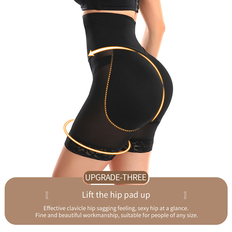 Women's Shapewear with Buttock Pads - Push-Up Effect & Figure-Shaping
