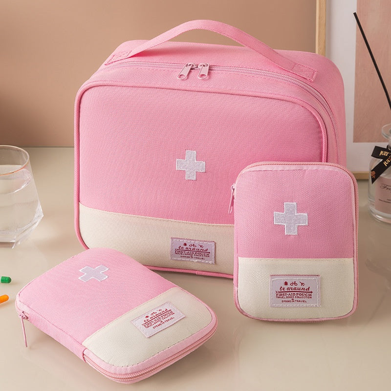 First Aid Bag | Travel Medicine Organizer Oxford Fabric