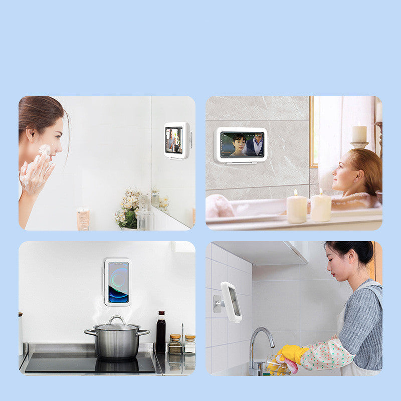 Waterproof Shower Phone Holder | Smartphone Holder Bathroom Kitchen