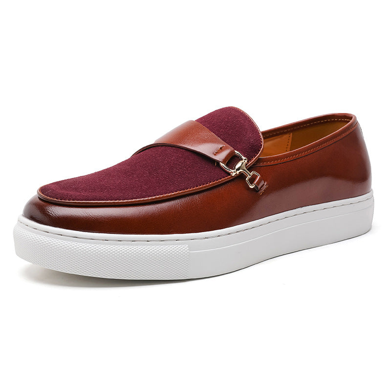 Men's Leather Slip-On | Business Casual Elegant Shoes