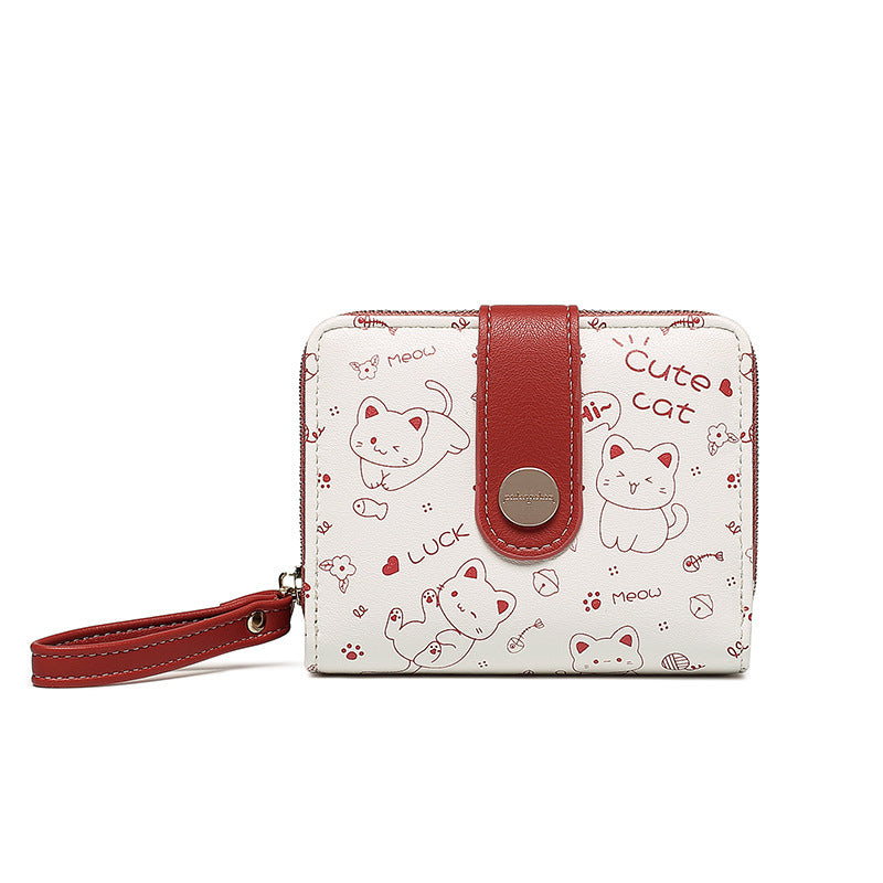 Women's Wallet Bunny Motif | Cute & Compact Trendy