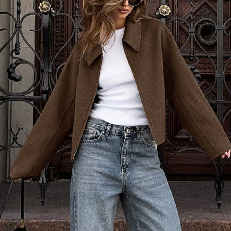 Oversize Damenjacke Casual Elegant | Lockerer Fashion Blazer