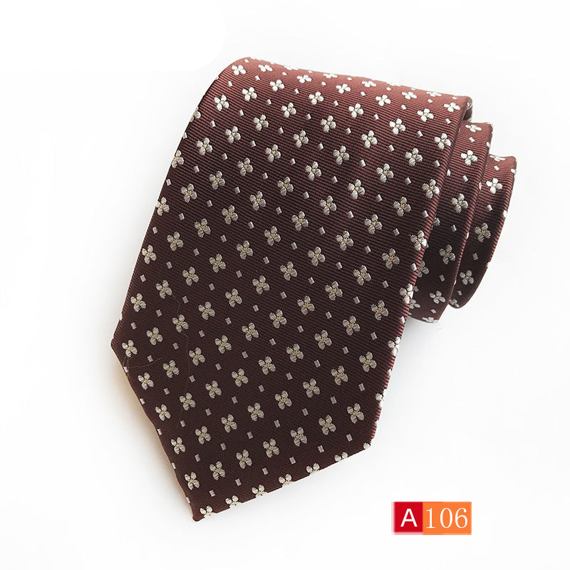 Men's Tie Jacquard Elegant Business Casual Polyester
