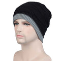 Men's Wool Hat Winter | Reversible | Warm Ski Beanie