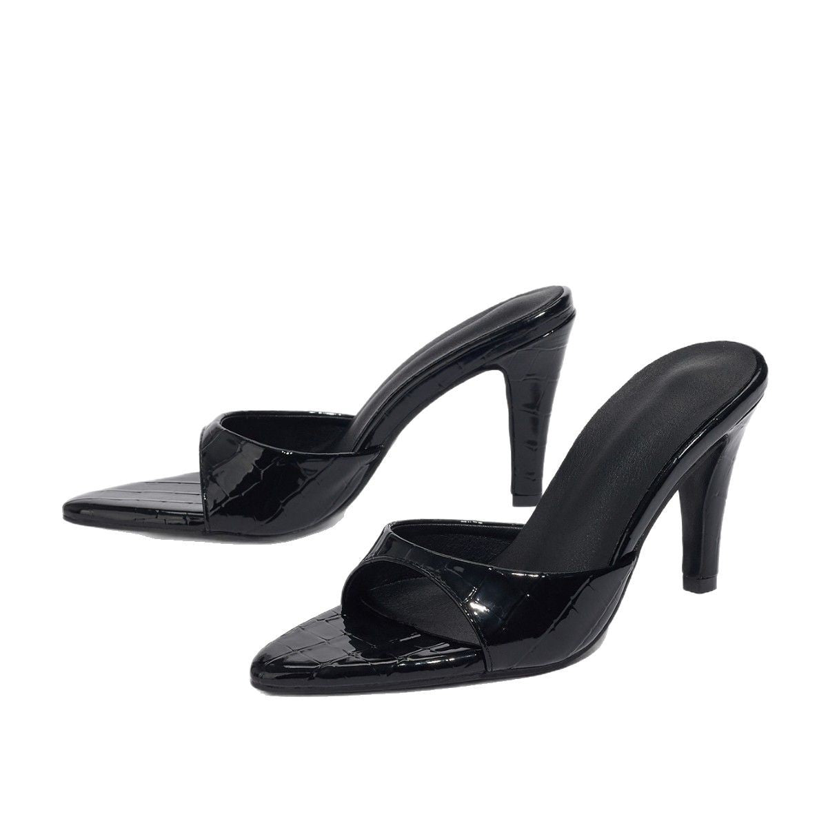 Women's Stiletto Pumps Black | Pointed Elegant High Heels