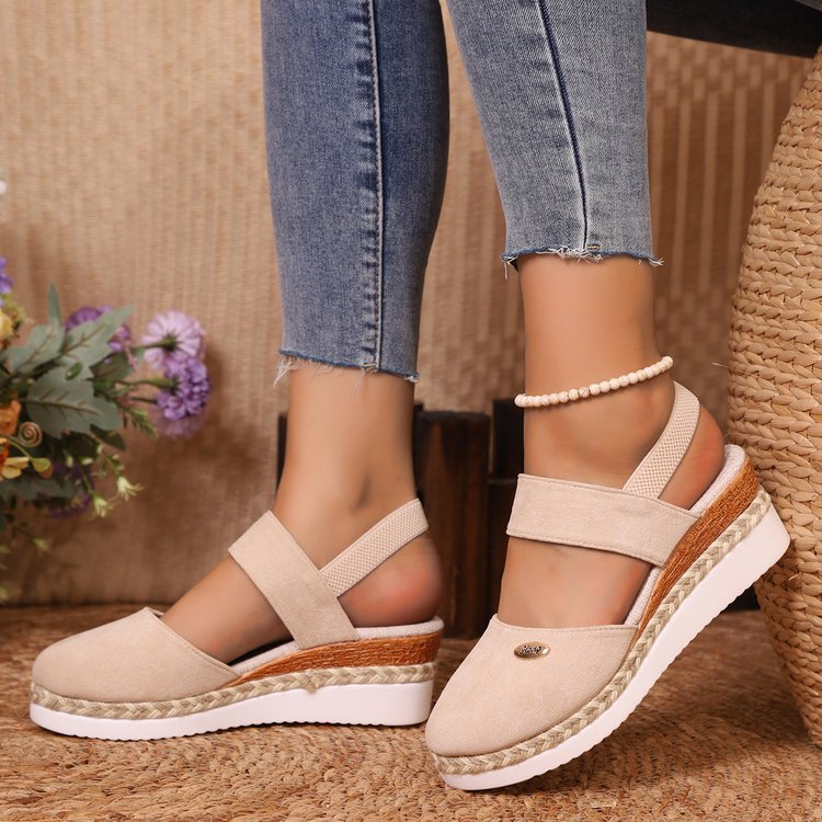 Women's Espadrille Wedge Sandals | Braided Summer Shoes