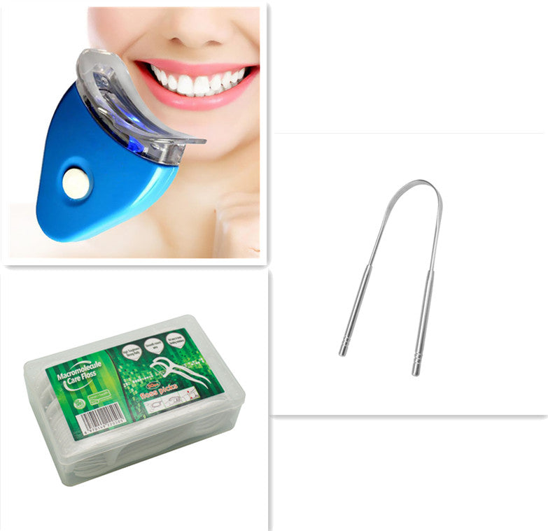 LED Zahnaufhellung Set mit Whitening Gel | Dental Bleaching für Strahlend Weiße Zähne