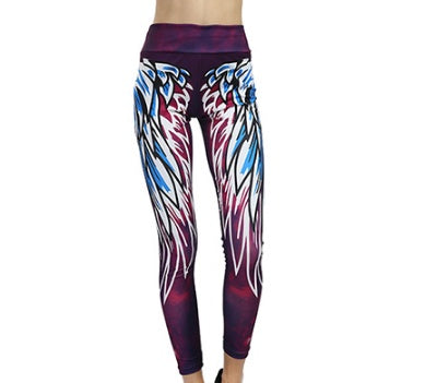 Women's Funny Sports Leggings | High Waist Fitness Pants
