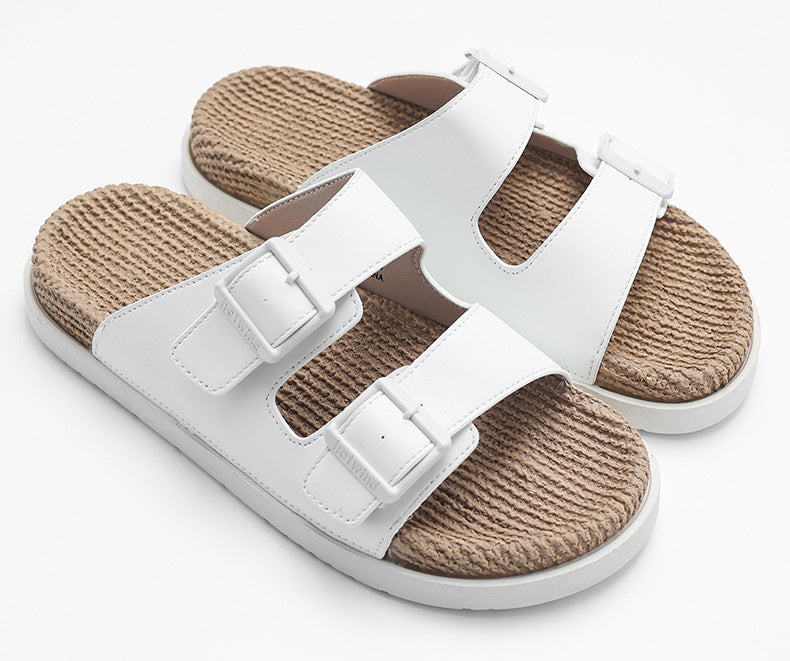 Men's Hemp Slippers | Massage Slippers Non-slip Comfortable