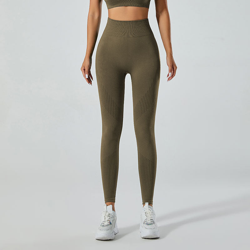 Women's Sports Set – Yoga Top & Leggings, Breathable & Flexible