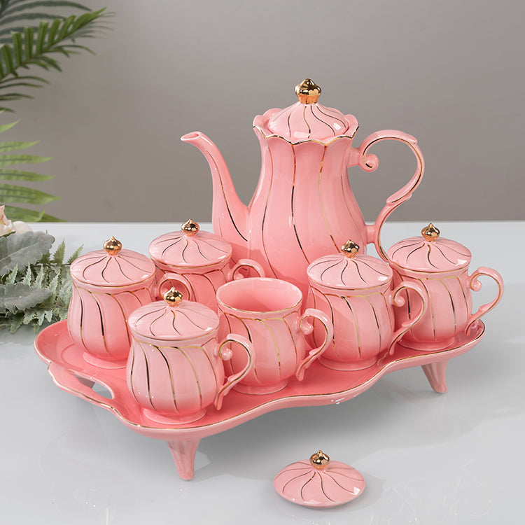 Luxury Ceramic Water Set – Elegant Carafe Glasses Set