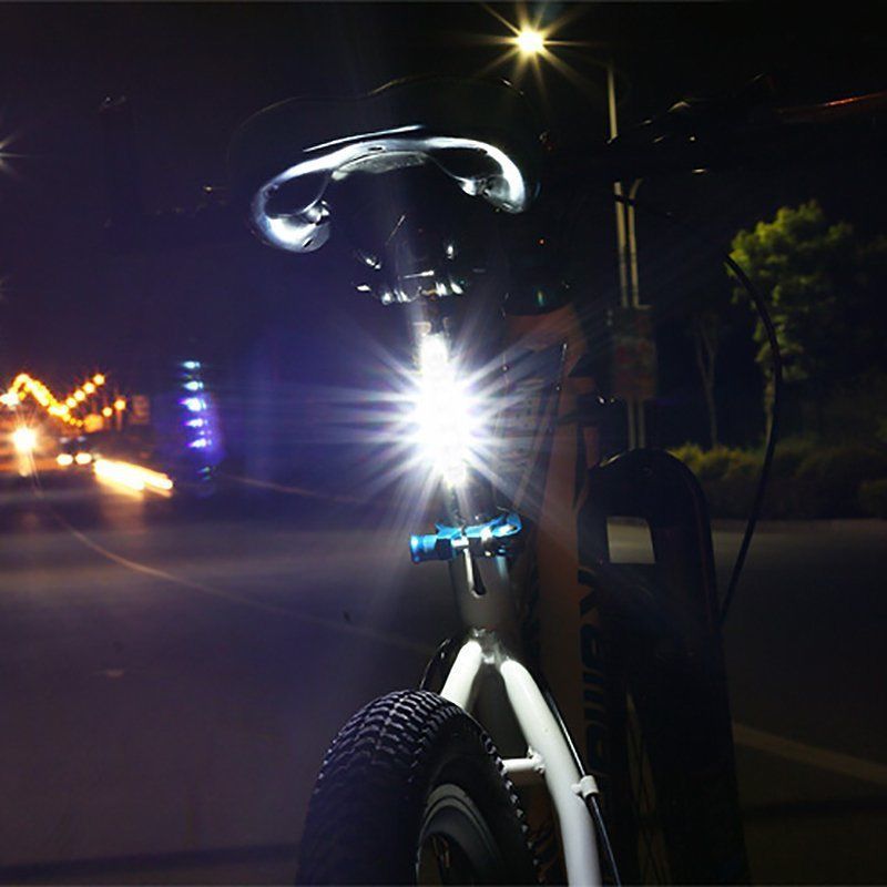 LED Bicycle Rear Light Bright | USB Rechargeable Waterproof & Non-Slip