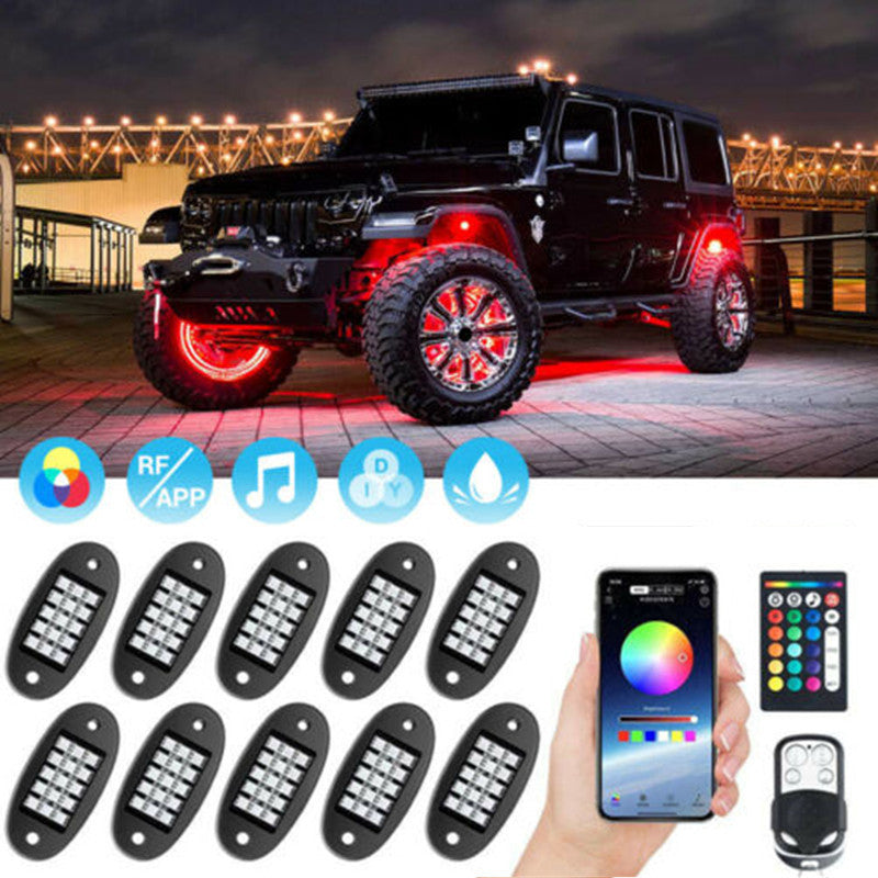 LED Car Light App Control | RGB Ambient Lighting Vehicle