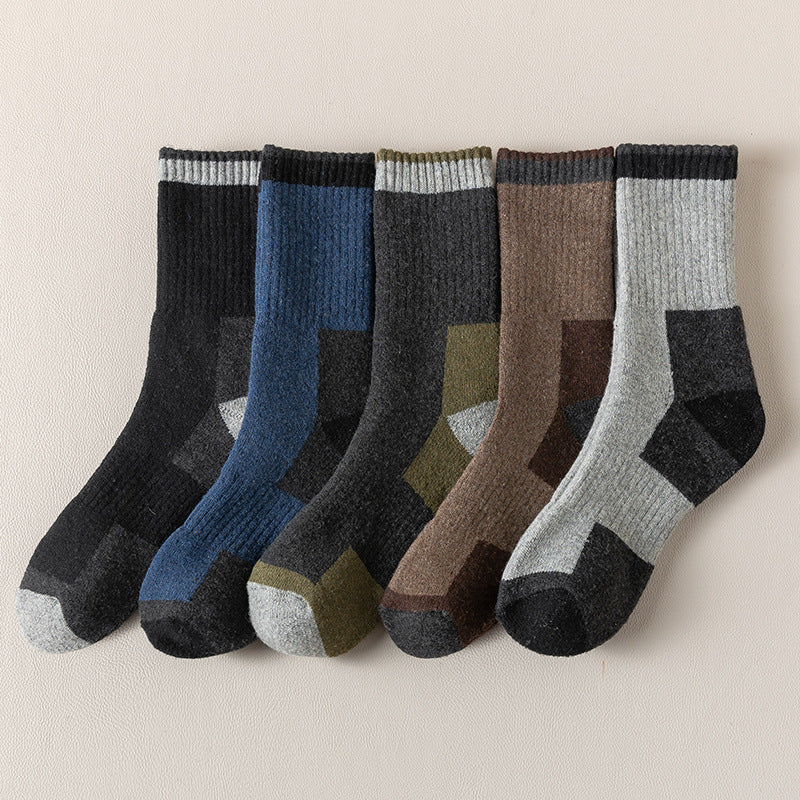 Men's Lined Wool Socks Warm | Thermal Winter Socks