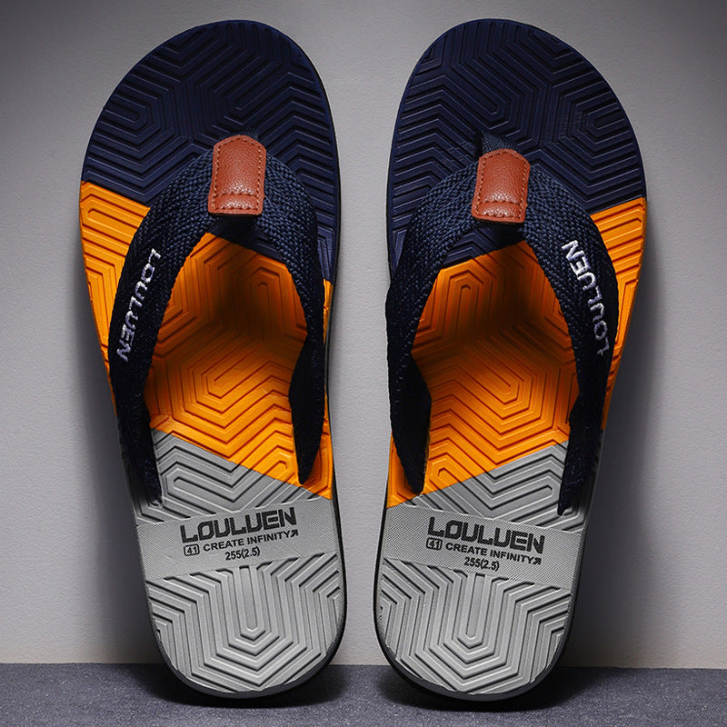 Men's Flip Flops Summer | Beach Sandals Comfortable Non-slip