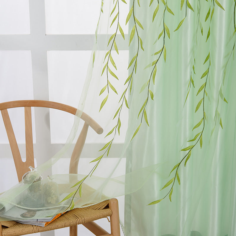 Transparente Gardinen Print | Modern leicht elegant Wohnstil