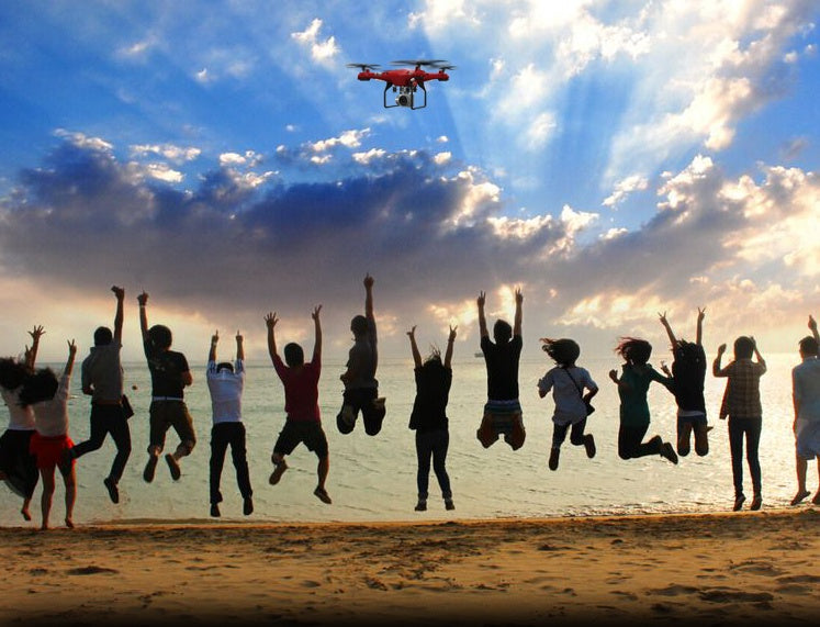 RC Drone Camera 1080P | Quadcopter WiFi Altitude Hold