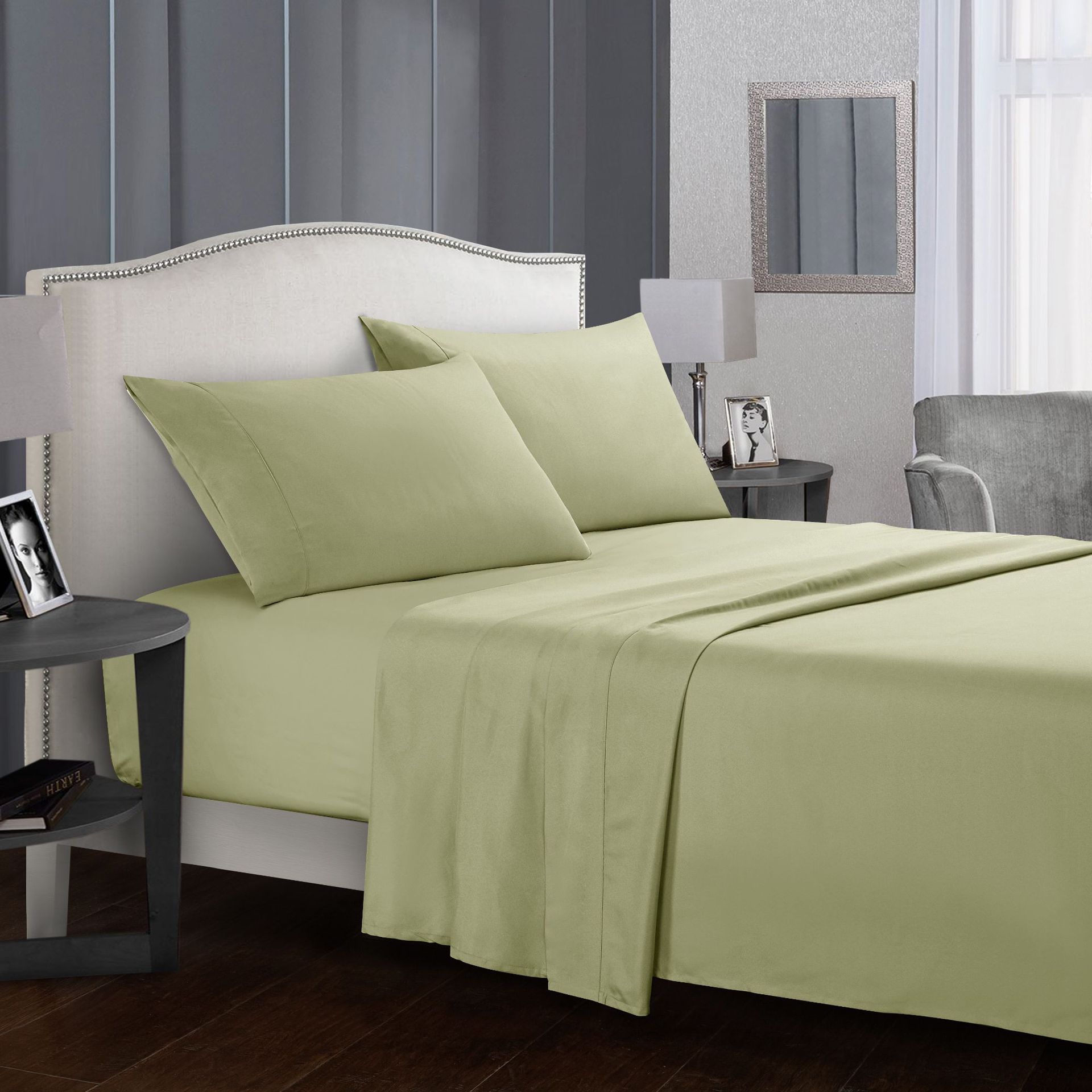 4-piece bedding set | soft breathable easy-care
