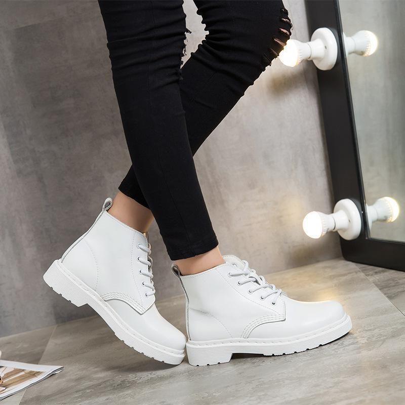 Damen Leder Winterboots | Warme Komfort Stiefel Elegant