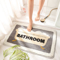 Non-slip bath mat | absorbent | soft modern bath rug