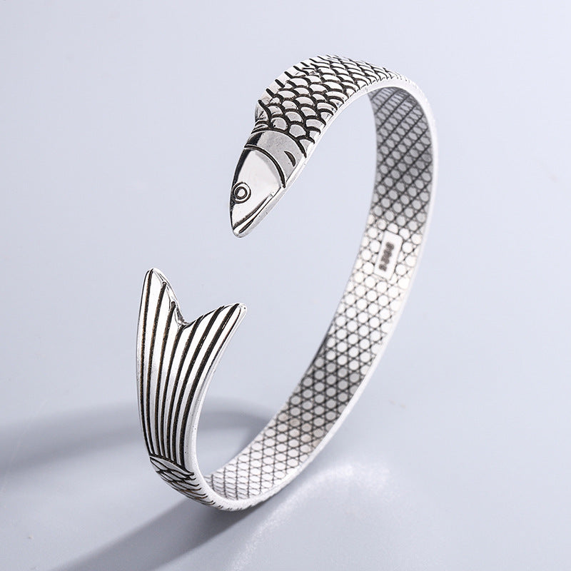 Fashionable, Characteristic JINLONGYU Open-End Bangle for Women