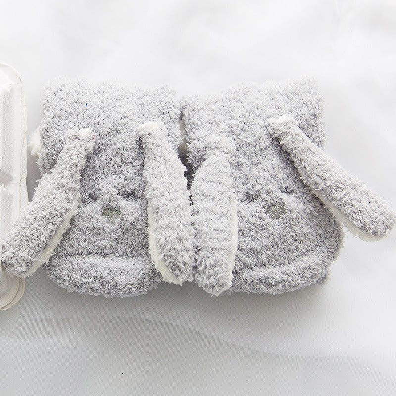 Damen Schlafsocken Coral Fleece – Kuschelige Wärme Komfort Socken