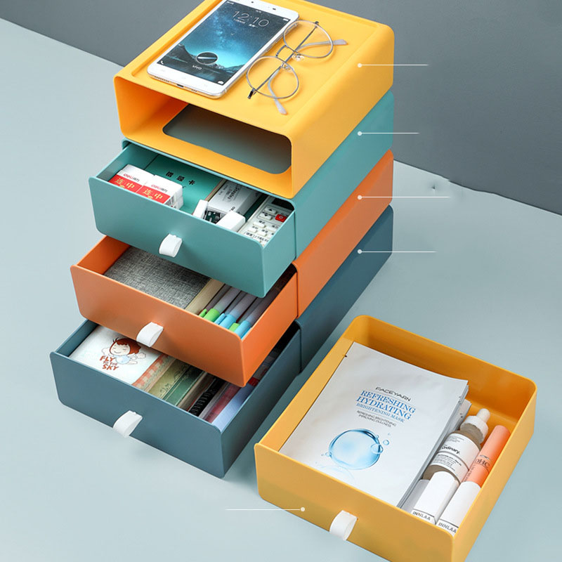 Desk Organizer Drawers | Stackable Office Organization