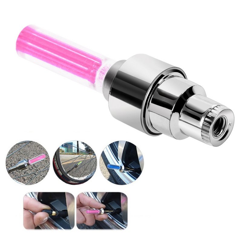 LED Tire Valve Caps | Car Wheel Lights Safety Style