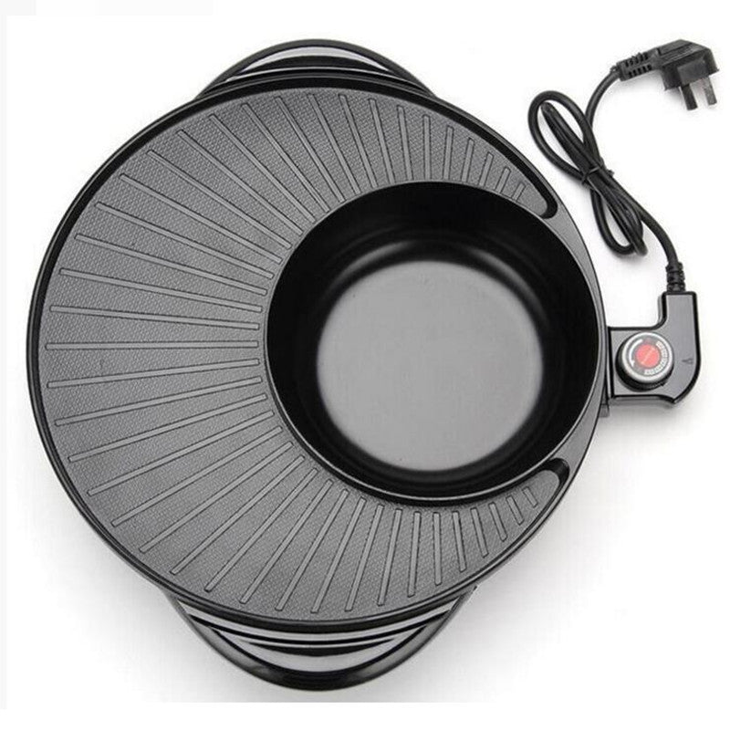 Multifunktions Elektrogrill mit Kochtopf – 2in1 Grill & Hot Pot
