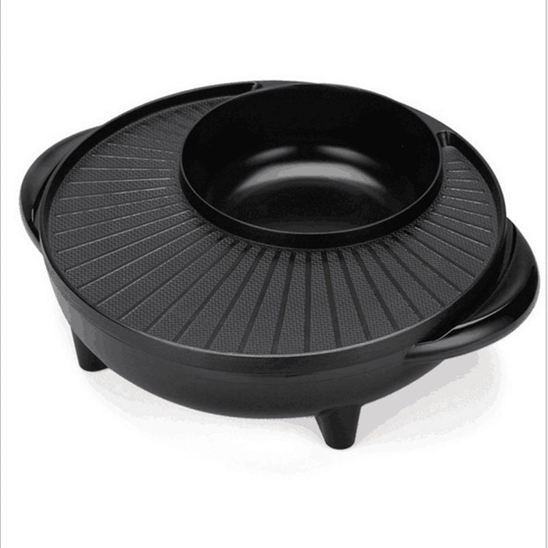 Multifunktions Elektrogrill mit Kochtopf – 2in1 Grill & Hot Pot
