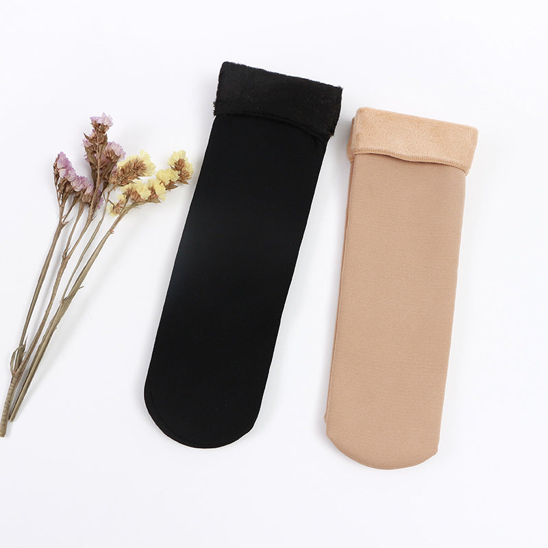 Unisex Winter Snuggle Socks – Thick Thermal Tube Socks Warm